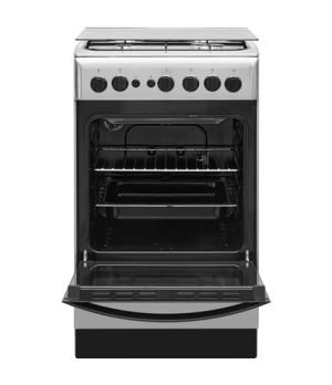 INDESIT Cooker | IS5G1PMX/E/1 | Hob type Gas | Oven type Gas | Stainless steel | Width 50 cm | Grilling | Depth 60 cm | 59 L