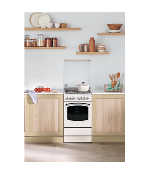 INDESIT Cooker | IS5G8MHJ/E/1 | Hob type Gas | Oven type Electric | Jasmine | Width 50 cm | Grilling | Depth 60 cm | 60 L