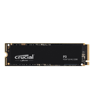 Crucial | SSD | P3 Plus | 500 GB | SSD form factor M.2 2280 | SSD interface PCIe NVMe Gen 3 | Read speed 3500 MB/s | Write speed