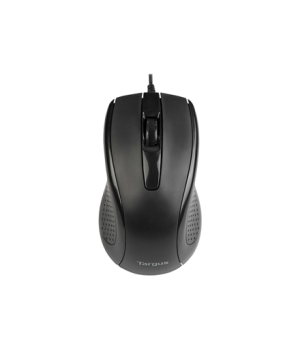 Targus Full-Size Optical Antimicrobial Wired Mouse | Targus Mouse | Full-Size Optical Antimicrobial | Wired | Black