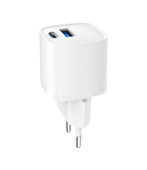 Gembird Fast Charger | TA-UC-PDQC20-W-01 | USB A+C