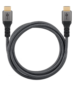 Goobay High Speed HDMI Cable with Ethernet | Black | HDMI to HDMI | 1 m