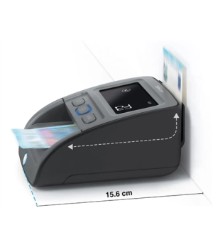 SAFESCAN | Money Checking Machine | 250-08195 | Black | Suitable for Banknotes | Number of detection points 7 | Value counting