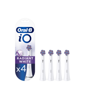 Oral-B | Toothbrush replacement | iO Radiant White | Heads | For adults | Number of brush heads included 4 | Number of teeth bru