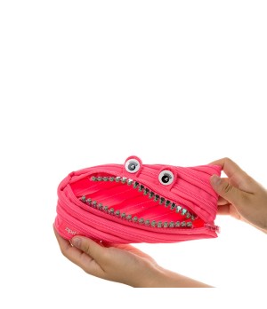 Penalas-pieštukinė ZIPIT Grillz Monster Pouch, ZTM-GR-DY, Rožinė