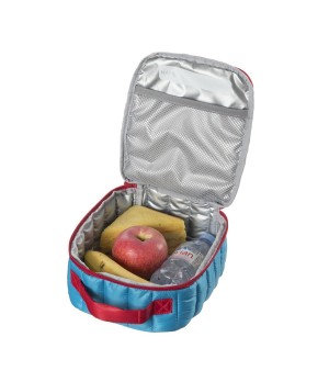 Pietų dėžutė + pakelis ledo, ZIPIT, Puffer Lunch Bag, LB-P4, Mėlynos spalvos