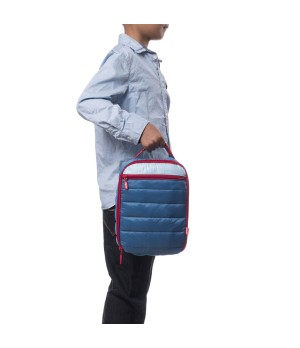 Pietų dėžutė + pakelis ledo, ZIPIT, Puffer Lunch Bag, LB-P4, Mėlynos spalvos