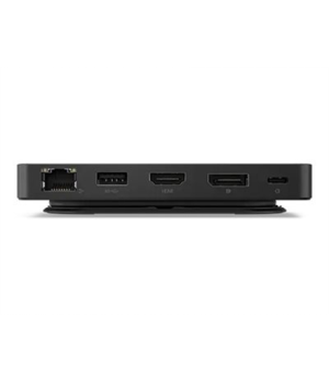 Lenovo | USB-C Dual Display Travel Dock with Adapter | 40B90100EU | Ethernet LAN (RJ-45) ports 1 | DisplayPorts quantity 1 | USB