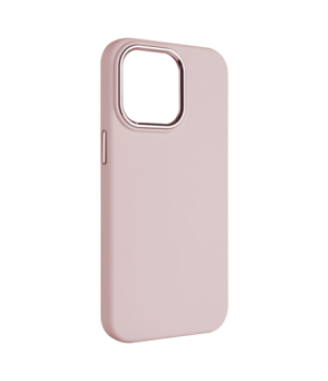 Fixed | MagFlow | Back cover | Apple | iPhone 15 Pro | Liquid silicon | Pink