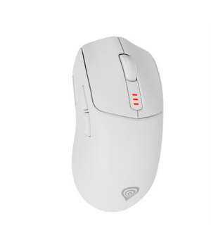 Genesis Zircon 500 | Wireless/Wired | Gaming Mouse | 2.4 GHz, Bluetooth, USB | White