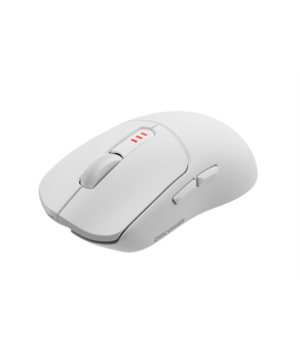 Genesis Zircon 500 | Wireless/Wired | Gaming Mouse | 2.4 GHz, Bluetooth, USB | White