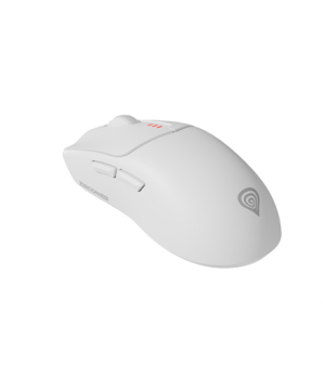 Genesis Zircon 500 | Wireless/Wired | Gaming Mouse | 2.4 GHz, Bluetooth, USB | White