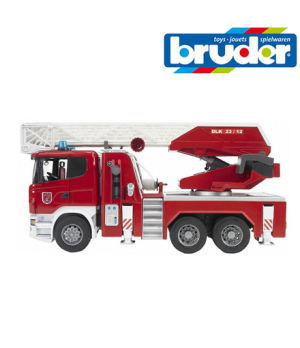 BRUDER Car SCANIA R Fire Engine With Water Pump