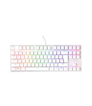 Genesis THOR 303 | Mechanical Gaming Keyboard | Wired | US | White | USB Type-A | Outemu Peach Silent