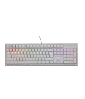 Genesis THOR 303 | Mechanical Gaming Keyboard | Wired | US | White | USB Type-A | Outemu Peach Silent