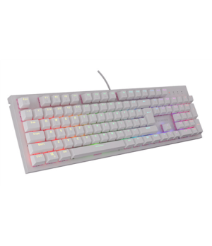 Genesis THOR 303 | Mechanical Gaming Keyboard | Wired | US | White | USB Type-A | Outemu Peach Silent