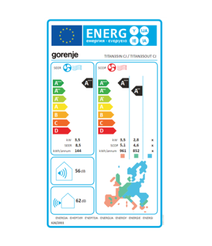 Gorenje | Air Conditioner, Outdoor unit | 20011467 TITAN35 CJ