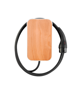 EV Charger | V22TWGGPL | 22 kW | 4G, Wi-Fi (IEEE 802.11 b/g/n), Ethernet 10/100 | 6.5 m | Wood Grain Light