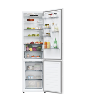 Candy Refrigerator | CNCQ2T620EW | Energy efficiency class E | Free standing | Combi | Height 205 cm | No Frost system | Fridge 