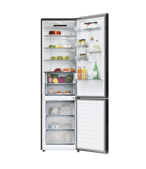 Candy Refrigerator | CNCQ2T620EB | Energy efficiency class E | Free standing | Combi | Height 205 cm | No Frost system | Fridge 