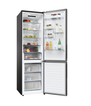 Candy Refrigerator | CNCQ2T620EB | Energy efficiency class E | Free standing | Combi | Height 205 cm | No Frost system | Fridge 