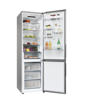 Candy Refrigerator | CNCQ2T620EX | Energy efficiency class E | Free standing | Combi | Height 205 cm | No Frost system | Fridge 