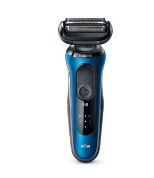 Braun | Shaver | 61-B1500s | Operating time (max) 50 min | Wet & Dry | Blue/Black