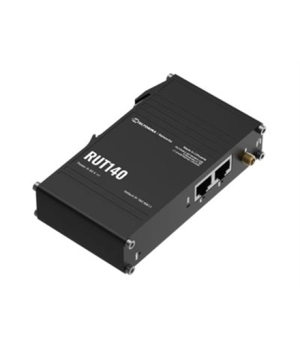 Ethernet Router | RUT140 | 802.11n | 10/100 Mbit/s | Ethernet LAN (RJ-45) ports 1 | Mesh Support Yes | MU-MiMO No | No mobile br