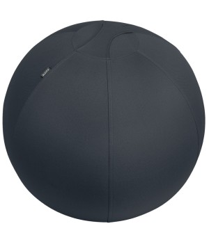 Aktyvaus sėdėjimo kamuolys Leitz Ergo, su apsauga nuo nuriedėjimo, 65cm skersmens, tamsiai pilkos sp