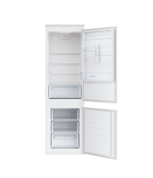 Candy Refrigerator | CBL3518E | Energy efficiency class E | Built-in | Combi | Height 177.2 cm | Fridge net capacity 190 L | Fre