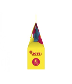 SUPER rinkinys Jovi: Plastilinas 3 blokeliai x 50 gr + 6 formelės ir 1 volelis plastilinui