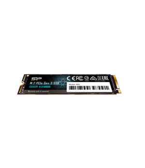 Silicon Power SSD | P34A60 | 2000 GB | Solid-state drive interface PCIe Gen3x4 | Read speed 2200 MB/s | Write speed 1600 MB/s