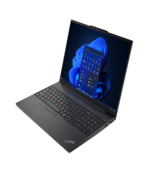 Lenovo | ThinkPad E16 | Black | 16 " | IPS | WUXGA | 1920 x 1200 pixels | Anti-glare | Intel Core U7 | 155H | 16 GB | SO-DIMM DD