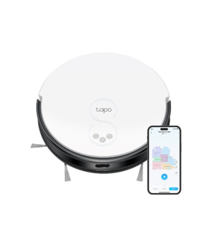 TP-LINK | MagSlim LiDAR Navigation Robot Vacuum & Mop | Tapo RV20 Mop | Wet&Dry | 2600 mAh | Dust capacity 0.4 L | 2700 Pa | Whi