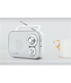 Muse | Portable Radio | M-051RW | AUX in | White