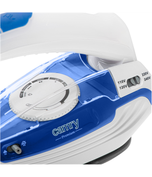 Camry CR 5040 | Steam travel iron | 1600 W | Water tank capacity 80 ml | Continuous steam 10 g/min | Steam boost performance 50 