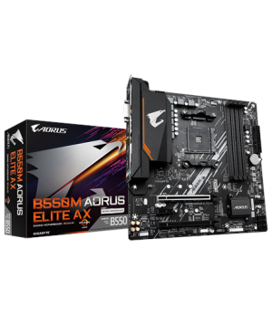 Gigabyte B550M AORUS ELITE AXG13 | Processor family AMD | Processor socket AM4 | DDR4 | Number of SATA connectors 4