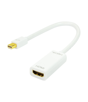 Logilink | Adapter Mini DisplayPort to HDMI with Audio: | Grey | Mini DisplayPort | HDMI A | 0.1 m