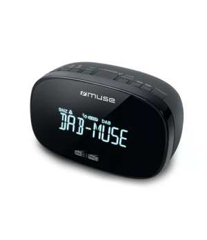 Muse | DAB+/FM Dual Alarm Clock Radio | M-150 CDB | Alarm function | AUX in | Black