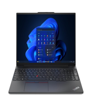 Lenovo ThinkPad E16 | Black | 16 " | IPS | WUXGA | 1920 x 1200 pixels | Anti-glare | AMD Ryzen 7 | 7735HS | 16 GB | SO-DIMM DDR5