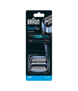 Braun | CoolTec Combi Pack Cassette replacement head | 40B | Blue | Number of shaver heads/blades 1