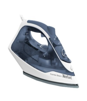 TEFAL | FV2837E0 | Steam Iron | 2400 W | Water tank capacity 150 ml | Continuous steam 35 g/min | Blue/White