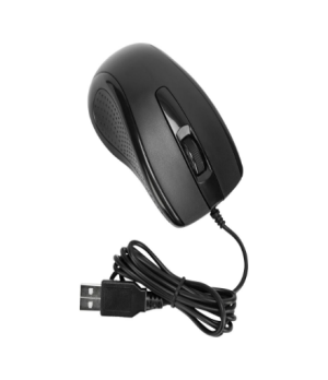 Targus Full-Size Optical Antimicrobial Wired Mouse | Targus Mouse | Full-Size Optical Antimicrobial | Wired | Black