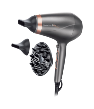 Remington | Hair Dryer | AC8820 | 2200 W | Number of temperature settings 3 | Ionic function | Diffuser nozzle | Silver