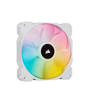 Corsair | 120mm White PWM Fan, Triple Pack with Lighting Node CORE | iCUE SP120 RGB ELITE Performance | Case Fan