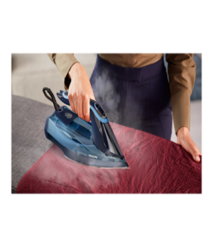 Philips | DST8020/20 Azur 8000 Series | Steam Iron | 3000 W | Water tank capacity 300 ml | Continuous steam 55 g/min | Light blu