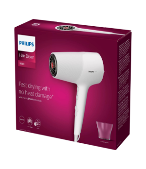 Philips | Hair Dryer | BHD500/00 | 2100 W | Number of temperature settings 3 | Ionic function | White