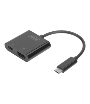 USB Type-C 4K HDMI Graphics Adapter + USB-C (PD) | DA-70856