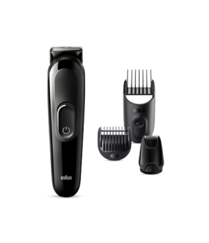 Braun Multi-grooming kit for beard and head | MGK3420 | Cordless | Number of length steps 18 | Black