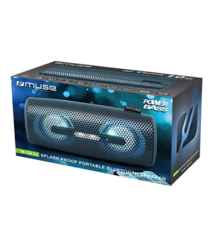 Muse M-730 DJ Speaker, Wiresless, Bluetooth, Black | Muse | M-730 DJ | 2x5W  W | Bluetooth | Blue | NFC features | Portable | Wi